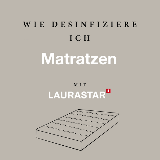 Wie reinige und desinfiziere ich meine Matratze?